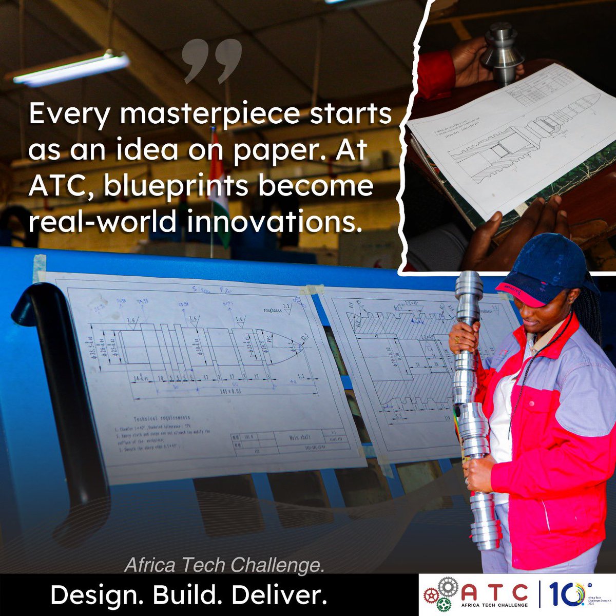 ATC_Tech's tweet image. Friday feels with ATC10 🔥 One step closer to the finish line, one leap closer to innovation. 🏆💡 #AfricaTechChallenge #BuiltToBuildAfrica