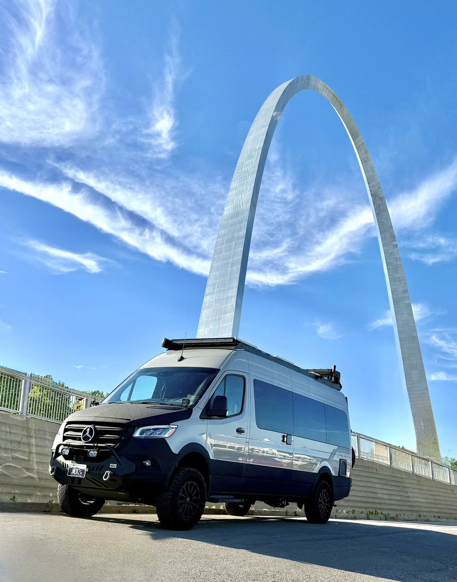Gateway Arch National Park in St. Louis, Missouri, is the smallest U.S. National Park, known for its iconic 630-foot-tall Gateway Arch monument