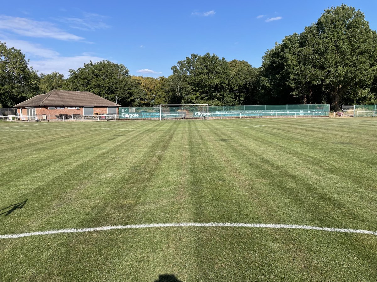 Belstone Groundsman (@bfcgroundsman) on Twitter photo Pitch all ready for tomorrow’s
<a href="/IsuzuFAVase/">Isuzu FA Vase</a>
<a href="/belstonefcfirst/">Belstone FC First</a> v
<a href="/FC_Clacton/">FC Clacton</a>
3pm KO
<a href="/BelstoneFC/">Belstone F.C.</a>
The Medburn Ground
WD6 3AB. Your support at our first ever game in this competition would be appreciated. Pitch all ready for tomorrow’s
<a href="/IsuzuFAVase/">Isuzu FA Vase</a>
<a href="/belstonefcfirst/">Belstone FC First</a> v
<a href="/FC_Clacton/">FC Clacton</a>
3pm KO
<a href="/BelstoneFC/">Belstone F.C.</a>
The Medburn Ground
WD6 3AB. Your support at our first ever game in this competition would be appreciated.