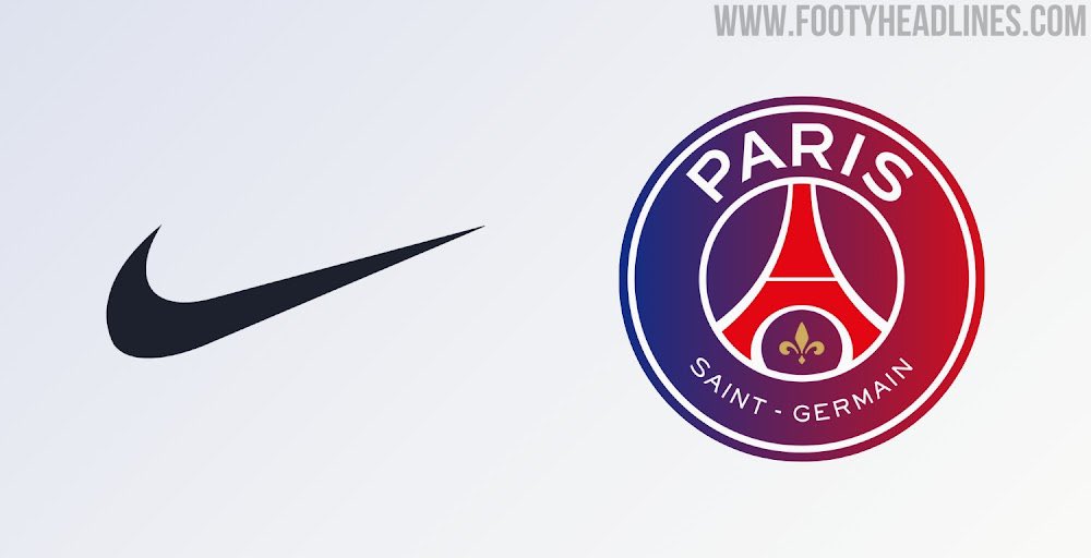 MediaParisien's tweet photo. 👕 Le maillot extérieur 2026/2027 devrait ressembler aux couleurs ci-dessous. 

Il me fait penser au maillot sur la deuxième image. 

📸 @Footy_Headlines https://t.co/MR17Z0p6XO