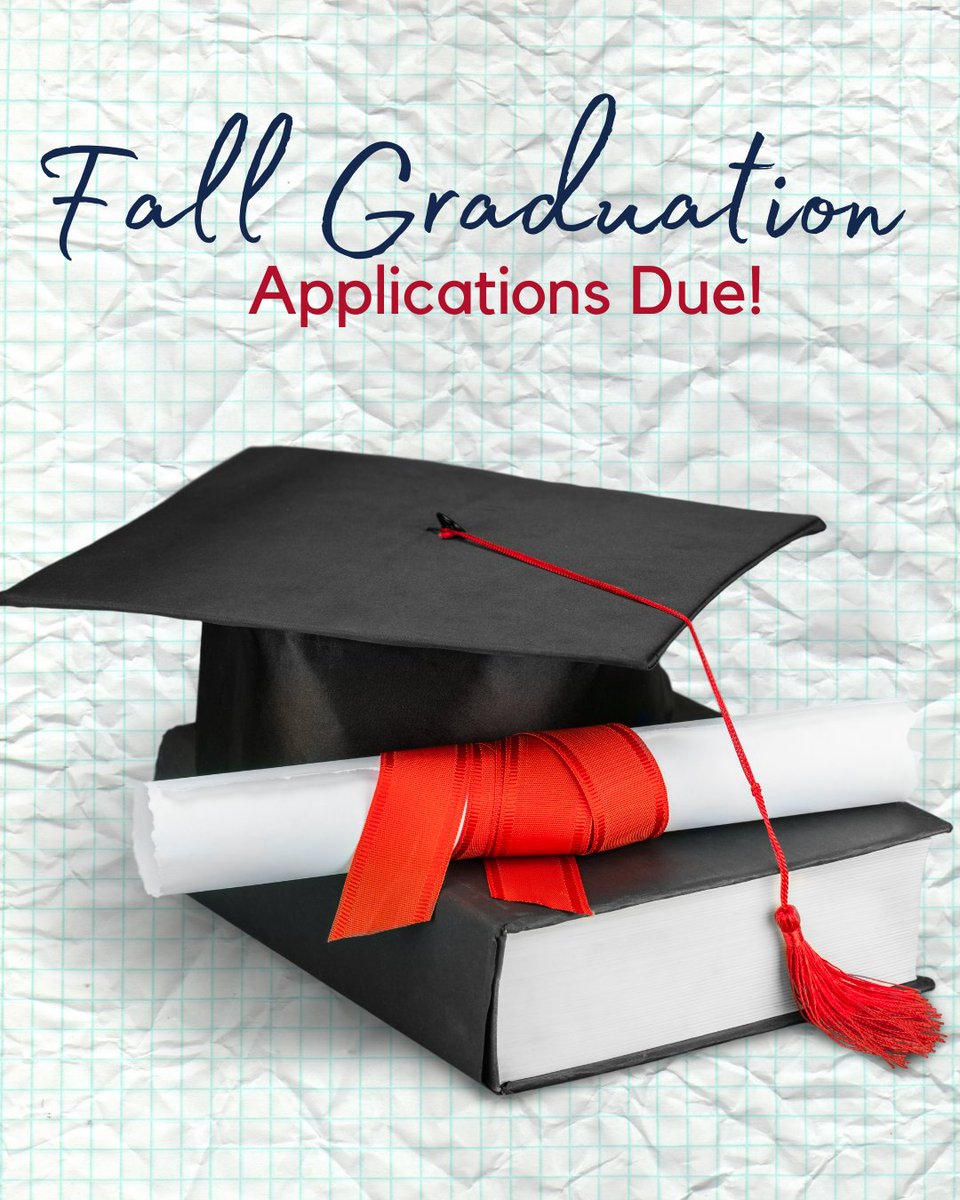 Research & Grad Studies (@fresnostatedrgs) on Twitter photo Hey <a href="/Fresno_State/">Fresno State</a> #GradStudents - if you are planning on finishing all coursework and graduating this semester, don't forget to apply to graduate!
Deadline: Friday, September 5, 2025.
More info: academics.fresnostate.edu/drgs/gradstudi… Hey <a href="/Fresno_State/">Fresno State</a> #GradStudents - if you are planning on finishing all coursework and graduating this semester, don't forget to apply to graduate!
Deadline: Friday, September 5, 2025.
More info: academics.fresnostate.edu/drgs/gradstudi…