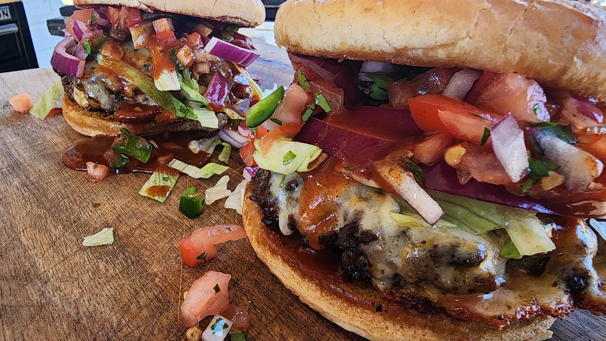 My Fusion entry in to the Blackstone Great Griddle Off 2025. These Taco Burgers are AMAZING!! @blackstoneprod #greatgriddleoff25 #blackstone #Burgers #tacos