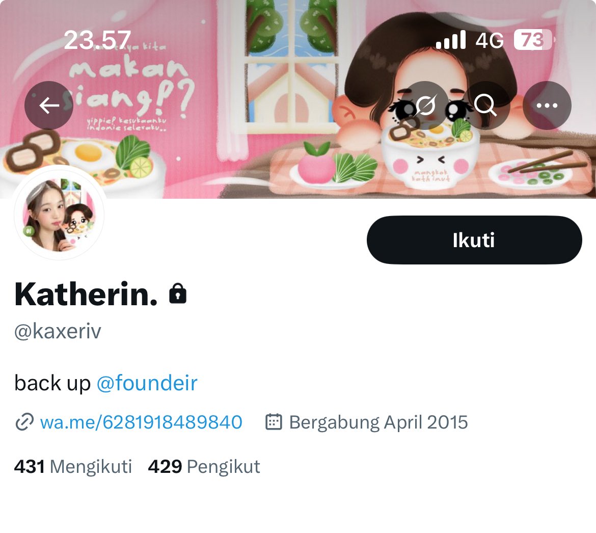 GUYS JANGAN SAMPE KETIPU YA ... INI BUKAN AKU!!! INI PENIPU