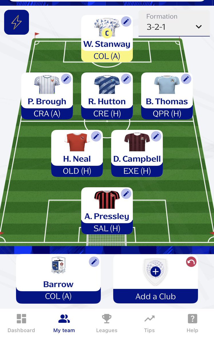 EFL_Chaz's tweet photo. Also this weeks Past and Present team is…

🔵⚪️ Barrow AFC ⚪️🔵

#barrowafc #barrow #efl #eflfantasy https://t.co/8ogRb9kDvn