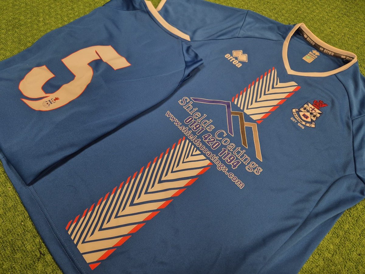 Bolam Premier Sportswear (@bolamsportswear) on Twitter photo Check out this lovely <a href="/ErreaOfficial/">Erreà Sport</a> kit we just wrapped up for the <a href="/jarrow_fc/">Jarrow FC</a> U10 Panthers. Shoutout to the sponsor <a href="/ShieldsCoatings/">Shields Coatings</a>!
#JarrowFC #ShieldsCoatings #Errea #BPS #Custom #Quality #Football #Shirts #Kits #Embroidery #Print Check out this lovely <a href="/ErreaOfficial/">Erreà Sport</a> kit we just wrapped up for the <a href="/jarrow_fc/">Jarrow FC</a> U10 Panthers. Shoutout to the sponsor <a href="/ShieldsCoatings/">Shields Coatings</a>!
#JarrowFC #ShieldsCoatings #Errea #BPS #Custom #Quality #Football #Shirts #Kits #Embroidery #Print