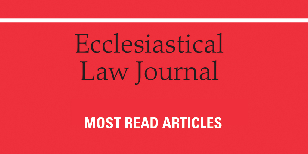 CUP_Law's tweet photo. Check out the most-read articles from Ecclesiastical Law Journal:
📚 https://t.co/WHTwevFV0R
#ELJ https://t.co/3G2zxTj92N