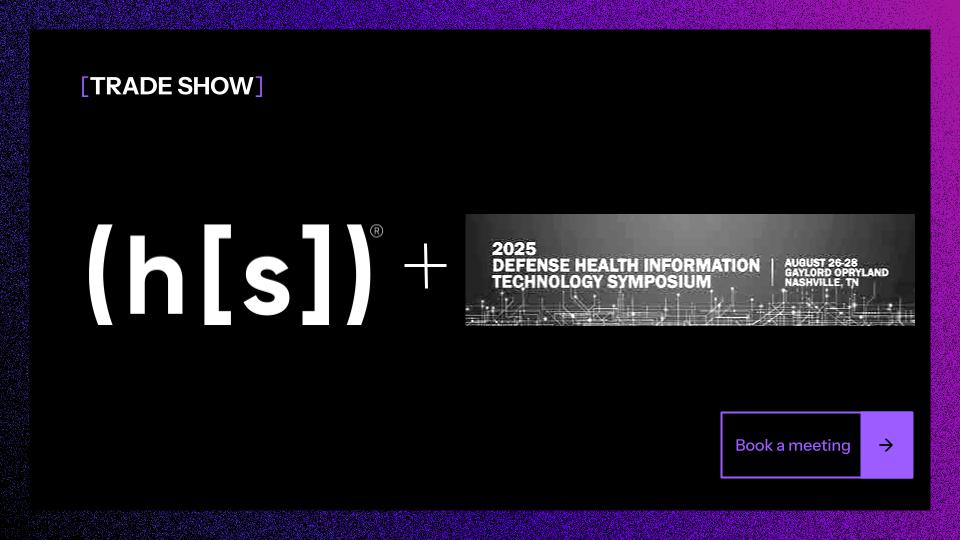 HyperscienceAI's tweet image. Ready to transform Defense Healthcare IT? Join us at #DHITS2025 in 
Nashville, Aug 26–28. Visit us at booth #715 to see how we 
streamline operations, boost compliance &amp;amp; deliver care with speed + 
accuracy. Book an onsite meeting: tinyurl.com/58x2av3r

#AI #DocumentAutomation