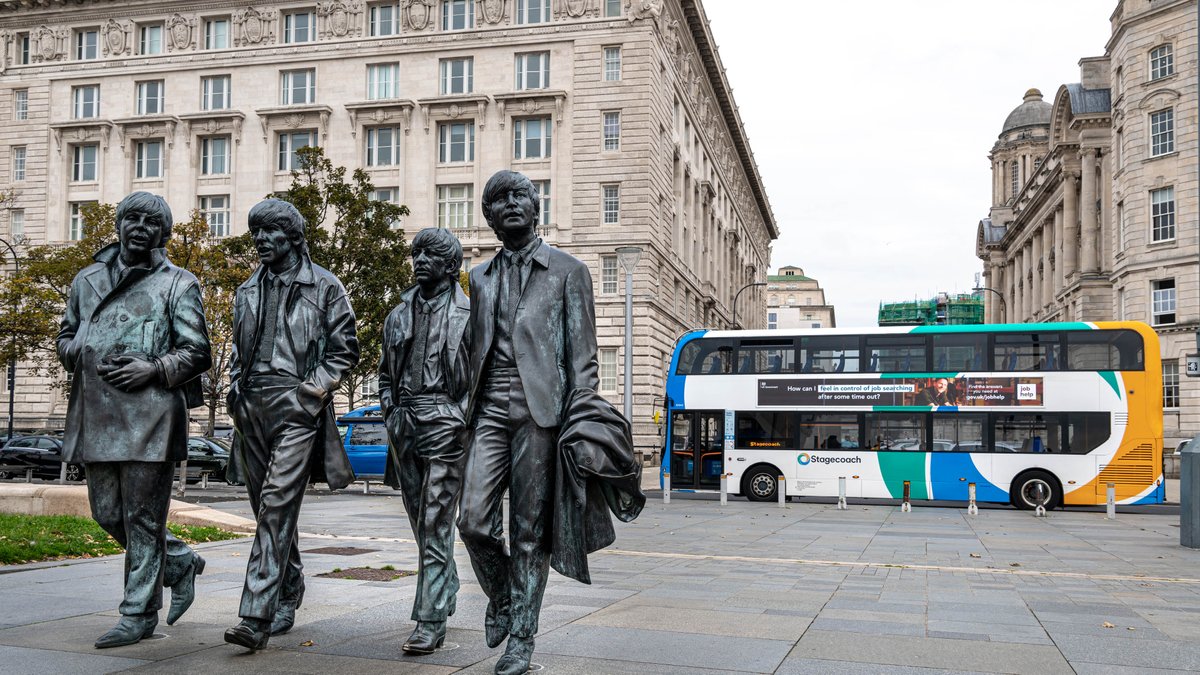 StagecoachMCSL's tweet photo. 🎶 Heading to Liverpool for Beatles Weekend? 🎶
Don’t Let It Be a hassle — let us take you there! 🚌✨
Download our app today to:
✅ Plan your journey
✅ Track your bus in real time
✅ Buy your tickets in advance
https://t.co/lwoKGyUKhR
#BeatlesWeekend #AllYouNeedIsBus https://t.co/G0MpbXxMdh