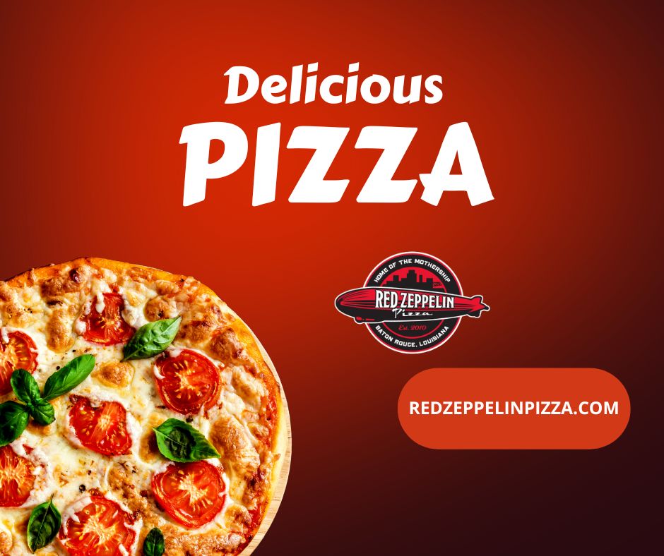Customize your own Red Zeppelin pie with our “All Of My Love” custom pizzas - RedZeppelinPizza.com #pizza #beer #food #foodie #love #instafood #pizzatime #pizzeria #pizzalover #foodlover #pasta #like #dinner #pizzas #italy #foodstagram #yummy #lunch #batonrouge