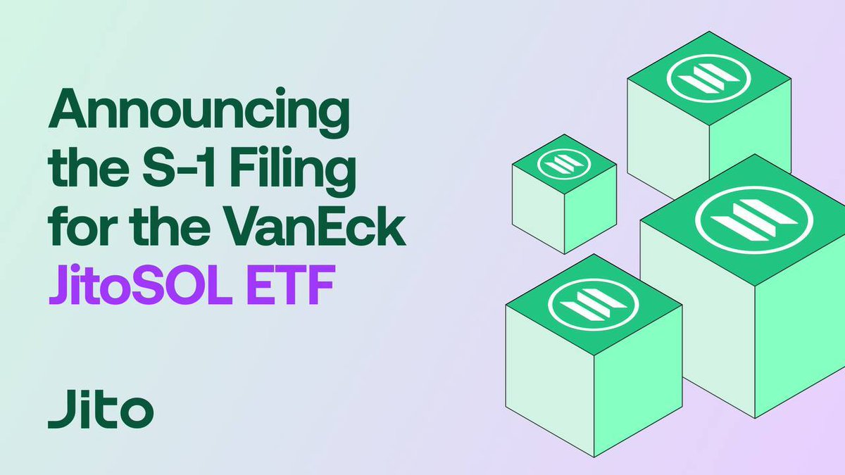 🔴COINTELGRAPH: 🚨 NOVITÀ: VanEck presenta il primo ETF su Solana con supporto di token di staking liquido JitoSOL.