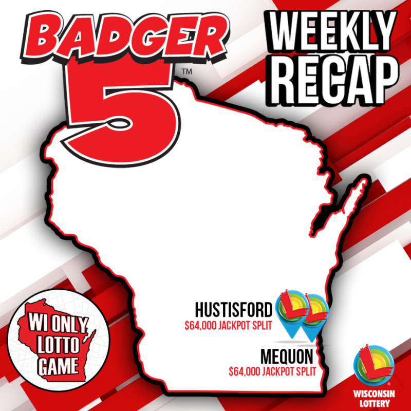 wilottery's tweet photo. #Badger5WeeklyRecap
We had one #Badger5Jackpot win this week in two different places.
A $64,000 Badger 5 jackpot was split between winning tickets sold at a BP on 302 W. Juneau St. in Hustisford and the Metro Market on 11558 N. Port Washington Rd. in Mequon for the 08/18 drawing.
Congrats to the winners.
Learn more about #Badger5 at https://t.co/syfa2G4fL5.
#WelcomeToWINsconsin