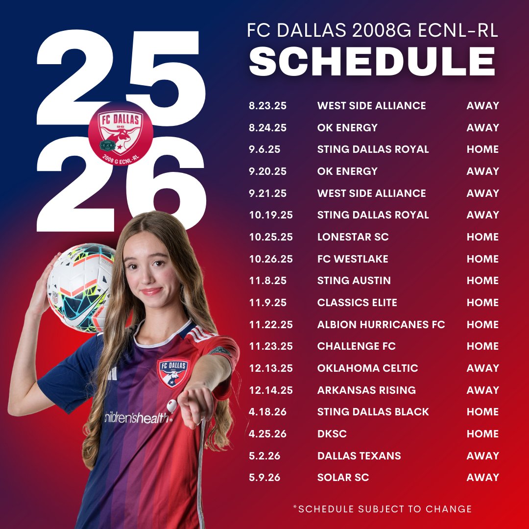 I'm super excited to get this ⚽️ season started! 
Let's GO FC Dallas! 💙🤍❤️

#DTID #Committed <a href="/PrepSoccerTX/">Prep Soccer Texas</a> <a href="/TopDrawerSoccer/">TopDrawerSoccer</a>  <a href="/ImYouthSoccer/">ECNL/GA/Recruiting/College Soccer</a> <a href="/ImCollegeSoccer/">College Soccer Truth ™</a> <a href="/OuachitaSoccer/">Ouachita Women's Soccer</a>