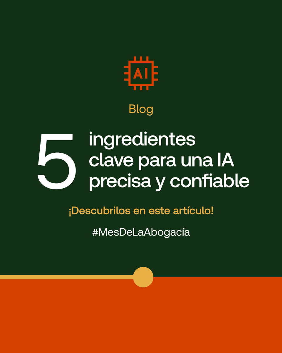 La IA puede ser muy útil unicamente si es confiable. Descubrí las claves  leyendo este artículo.

🔗ow.ly/Iytm50WKlKL
