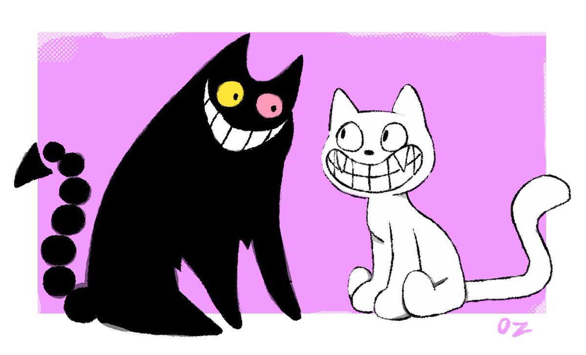 Smiling cats??
#deltarune #off