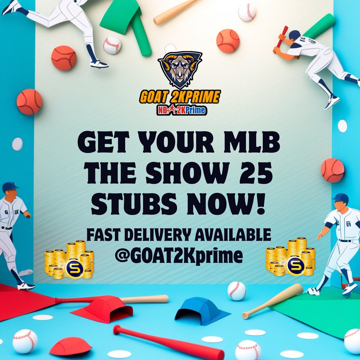 MLB TheShow25 / 2K PRIME (@goat2kprime) on Twitter photo ⚡️⚡️ Flash Sale!!
🔥 Cheapest Price In #MLBTheShow25
⚡️ Instant Delivery, No Wait Time
💯 Safe Process
DM Me Now <a href="/GOAT2KPrime/">CFB26 CUT || MLB The Show 25 STUB || GOAT PRIME</a> Or Hop Into My Discord: discord.gg/t78u9S9dc6
#MLB #THESHOW #MLBTheShow ⚡️⚡️ Flash Sale!!
🔥 Cheapest Price In #MLBTheShow25
⚡️ Instant Delivery, No Wait Time
💯 Safe Process
DM Me Now <a href="/GOAT2KPrime/">CFB26 CUT || MLB The Show 25 STUB || GOAT PRIME</a> Or Hop Into My Discord: discord.gg/t78u9S9dc6
#MLB #THESHOW #MLBTheShow