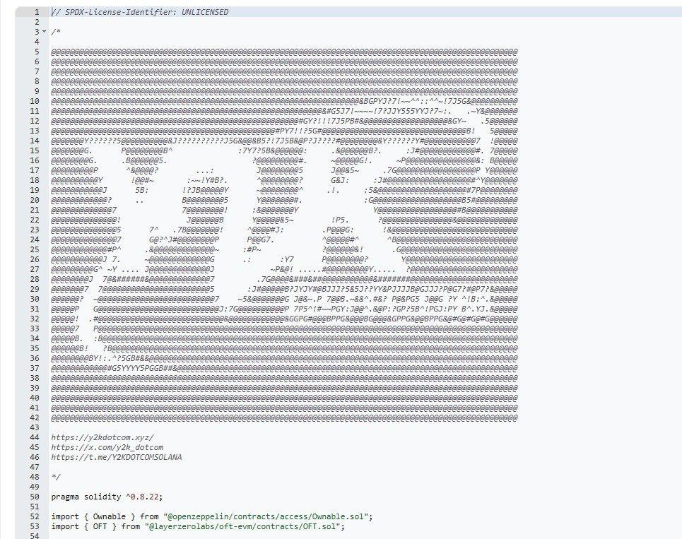 Couple things about this:

Want to know how seriously we take our branding? The contract addy ends in 2000 - yes we picked that. 

We also added the logo to the contract address.

And lastly our main LP is with #SPX6900. We did this because we align with their vision and I view