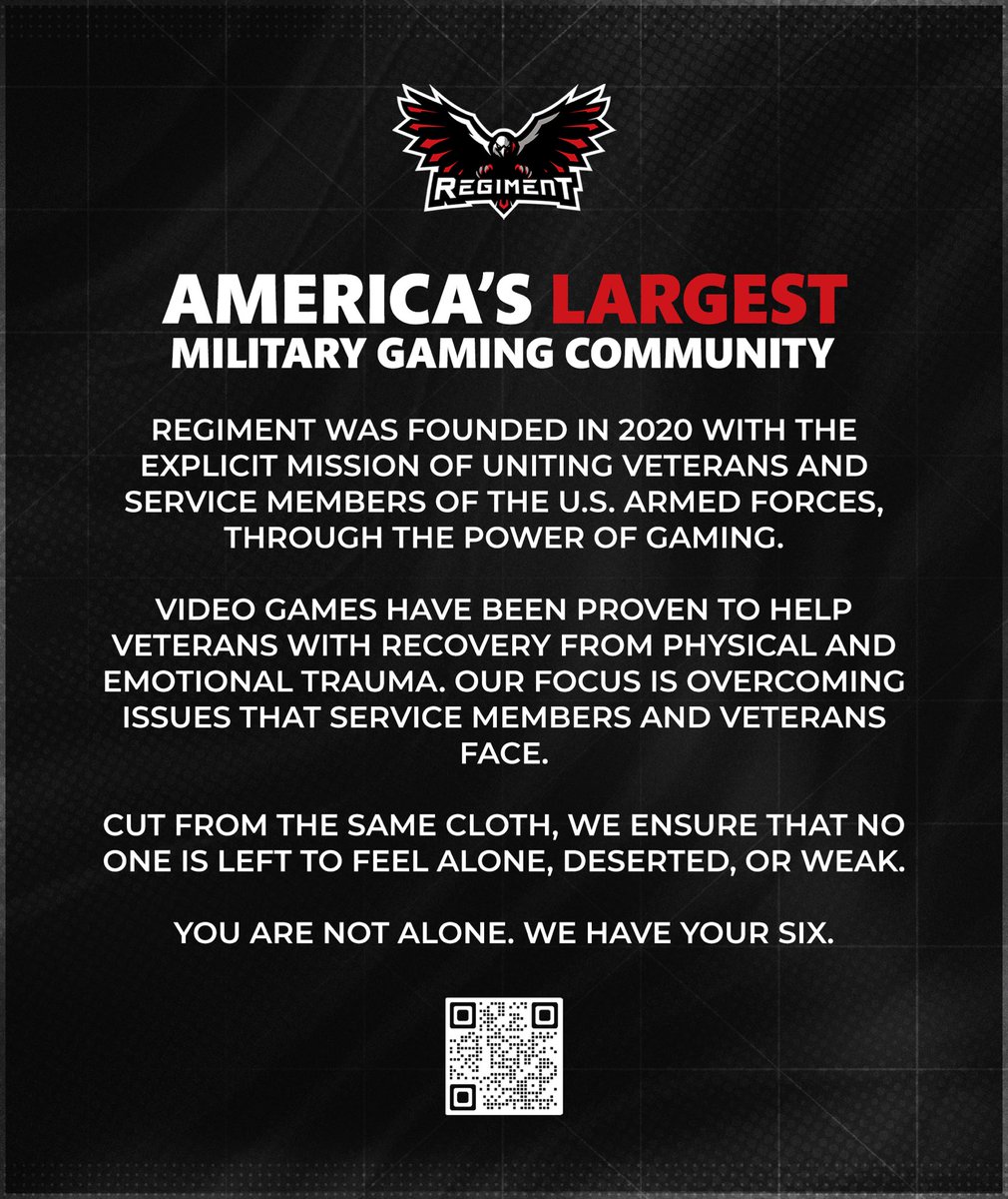 REGIMENT 🇺🇸 (@regimentgg) on Twitter photo FALL IN!
Please join us in welcoming the newest members of REGIMENT! 🇺🇸
<a href="/GarrettGilbeau/">Garrett Gilbeau</a>
<a href="/copeland161616/">brian copeland</a>
<a href="/Milehighsosa/">Abigail Polanco</a>
<a href="/ImSoriBud/">Sori Bud</a>
<a href="/willitruncrysis/">KC</a>
<a href="/itsheadline/">Headline</a>
<a href="/RDeleur/">Raymond de Leur</a>
<a href="/officialJSClark/">Jeff Clark • Author & Veteran</a>
<a href="/eddieqrf22/">Eddie QRF22</a>
<a href="/Skez2319/">Skez</a>
<a href="/CailenWolfe/">Cailen Wolfe</a>
<a href="/jordysubz/">jordysubz</a>
#TheREGIMENT | #WeHaveYourSix FALL IN!
Please join us in welcoming the newest members of REGIMENT! 🇺🇸
<a href="/GarrettGilbeau/">Garrett Gilbeau</a>
<a href="/copeland161616/">brian copeland</a>
<a href="/Milehighsosa/">Abigail Polanco</a>
<a href="/ImSoriBud/">Sori Bud</a>
<a href="/willitruncrysis/">KC</a>
<a href="/itsheadline/">Headline</a>
<a href="/RDeleur/">Raymond de Leur</a>
<a href="/officialJSClark/">Jeff Clark • Author & Veteran</a>
<a href="/eddieqrf22/">Eddie QRF22</a>
<a href="/Skez2319/">Skez</a>
<a href="/CailenWolfe/">Cailen Wolfe</a>
<a href="/jordysubz/">jordysubz</a>
#TheREGIMENT | #WeHaveYourSix