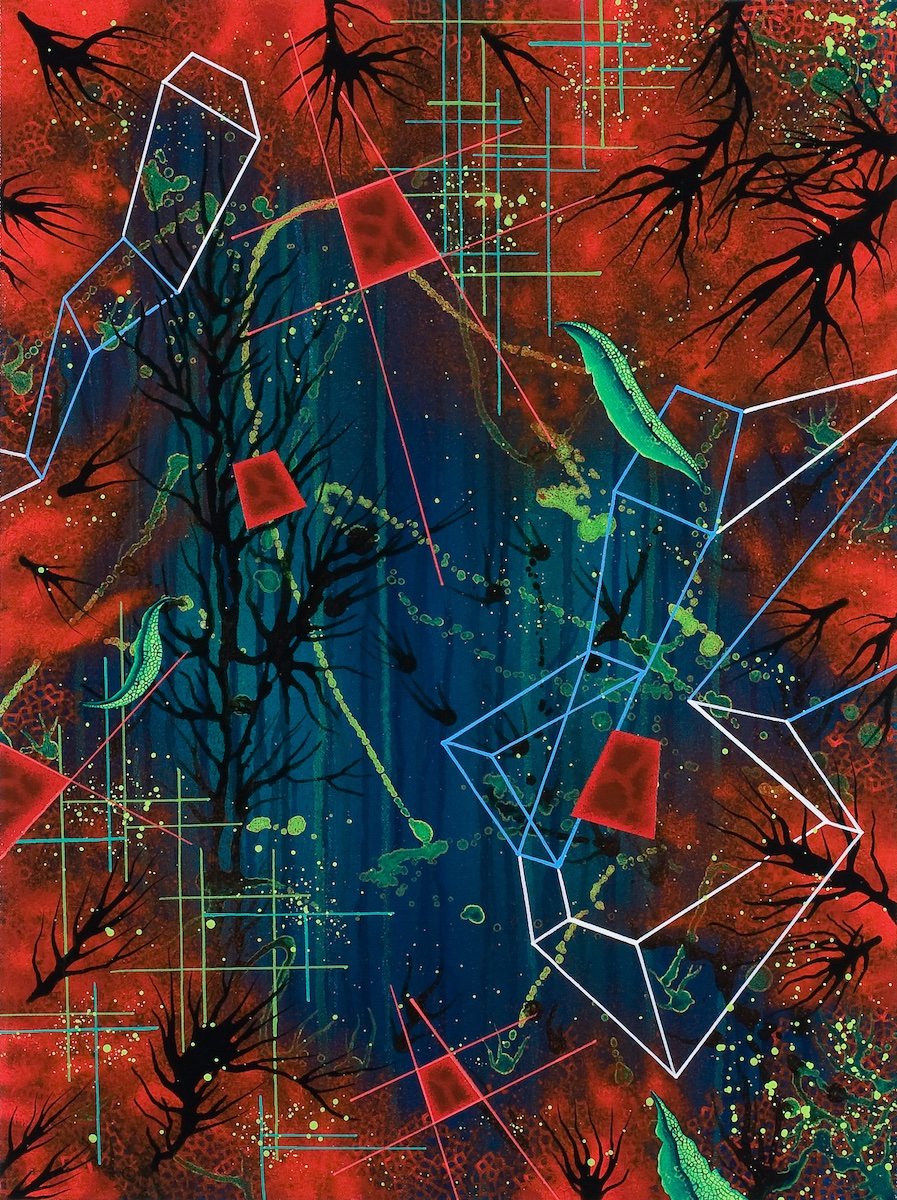 "Beautiful Begending." Sometimes what feels like a dark ending can be a beautiful beginning. Join me on this journey ❤️ #art #artist #healing #hope #mindfulness