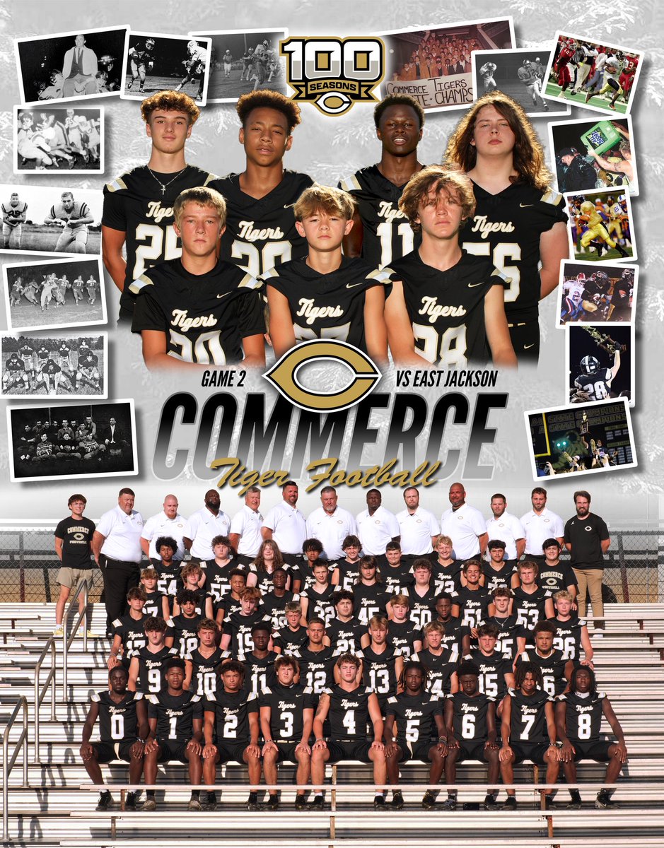 Be sure to purchase a copy of the 2025 football program at the game tonight!
Each home game will feature a different cover, with this week featuring the freshmen.