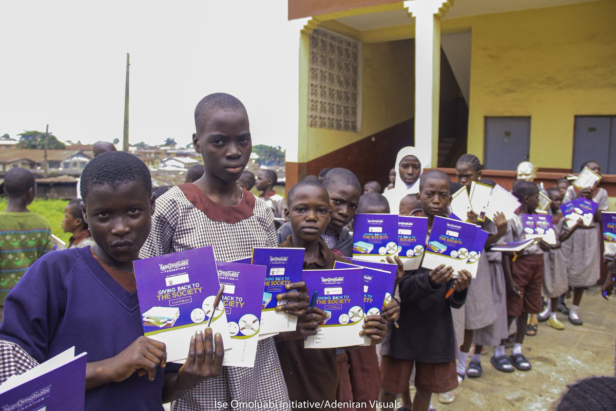 Falilat RN||Virtual Assistant (@falilat_akanni) on Twitter photo No child should go to school without a notebook!
<a href="/IseOmoluabi/">Ìṣe Ọmọlúàbí Foundation</a> is giving out 2,000+ this September, but we’re still ₦637,400 short.
You can help today.
Kindly donate through
Yusuf Arisekola A.
2008634810
Kuda No child should go to school without a notebook!
<a href="/IseOmoluabi/">Ìṣe Ọmọlúàbí Foundation</a> is giving out 2,000+ this September, but we’re still ₦637,400 short.
You can help today.
Kindly donate through
Yusuf Arisekola A.
2008634810
Kuda