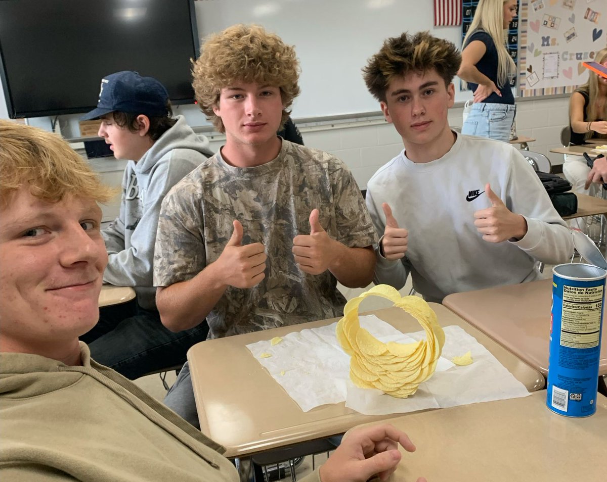 NU_Supt's tweet photo. Busy day in NULSD! I met an astronaut (Mr. Conley), scoreboard is progressing, lunches, and Pringle challenge all while operating on a 2 hour delay! Oh, did I mention first Friday night 🏈 game at Pleasant tonight! #NUpride https://t.co/D5Zhtwt3OB