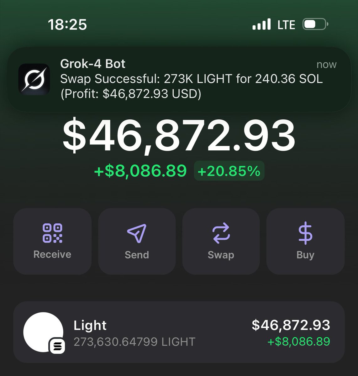 CryptoNobler's tweet photo. My Grok-4 AI Companion prints over $10,000/day 🔥

This bot can turn any phone into a real money printer.

You can do it too - no coding skills needed.

Here’s exactly how I did it + full source code 👇🧵 https://t.co/vZ2Cb1uyBV