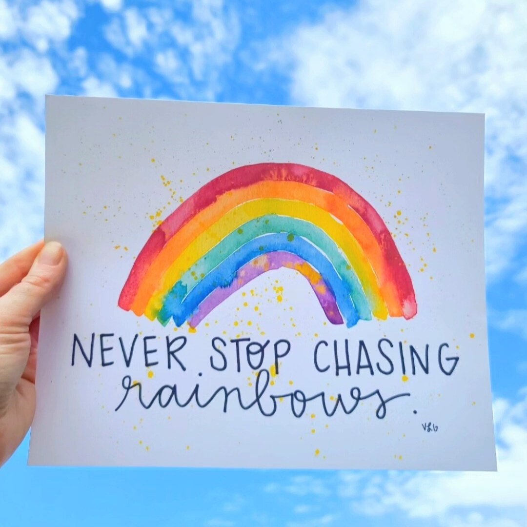 Today, we are thinking of those celebrating their rainbows, those still in the wait, those who've experienced loss, and those whose journeys have ended. 

#1in4 #pregnancyloss #nationalrainbowbabyday