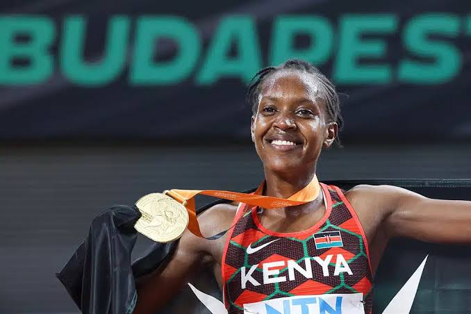 Faith Kipyegon has more Olympics gold medals than Tanzania and Madagascar combined.