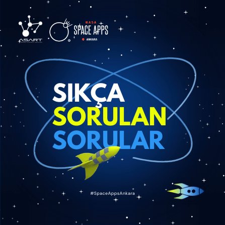 spaceappsank's tweet photo. 🚀 NASA Space Apps Challenge Ankara için Sıkça Sorulan Sorular!
📌 Takım oluşturma, proje koşulları ve daha fazlasını öğrenmek için kaydırmayı unutma.

Sorularının cevabını bulamadın mı?  DM üzerinden bize  ulaşabilirsin.

#SpaceApps #spaceappschallange #SpaceAppsAnkara #NASA https://t.co/d09TqJgdsk