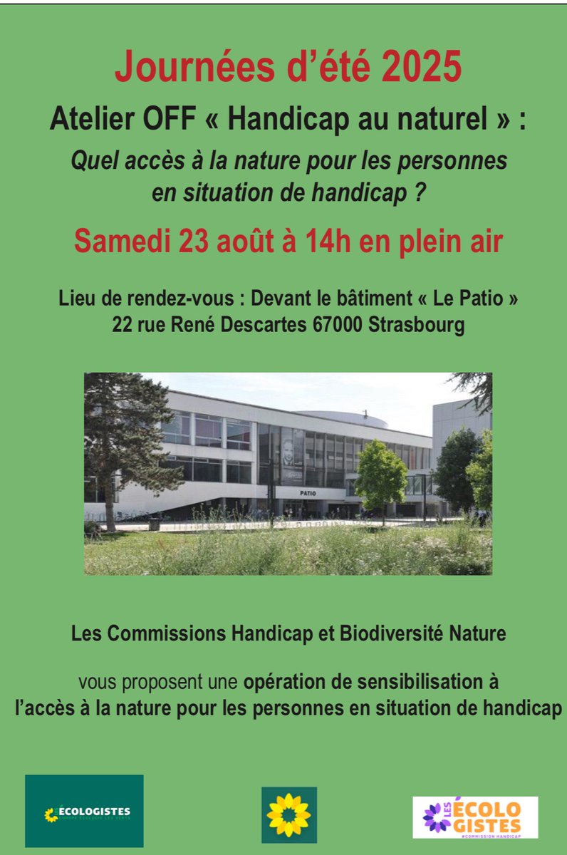 Com Handicap Les Ecologistes tweet media