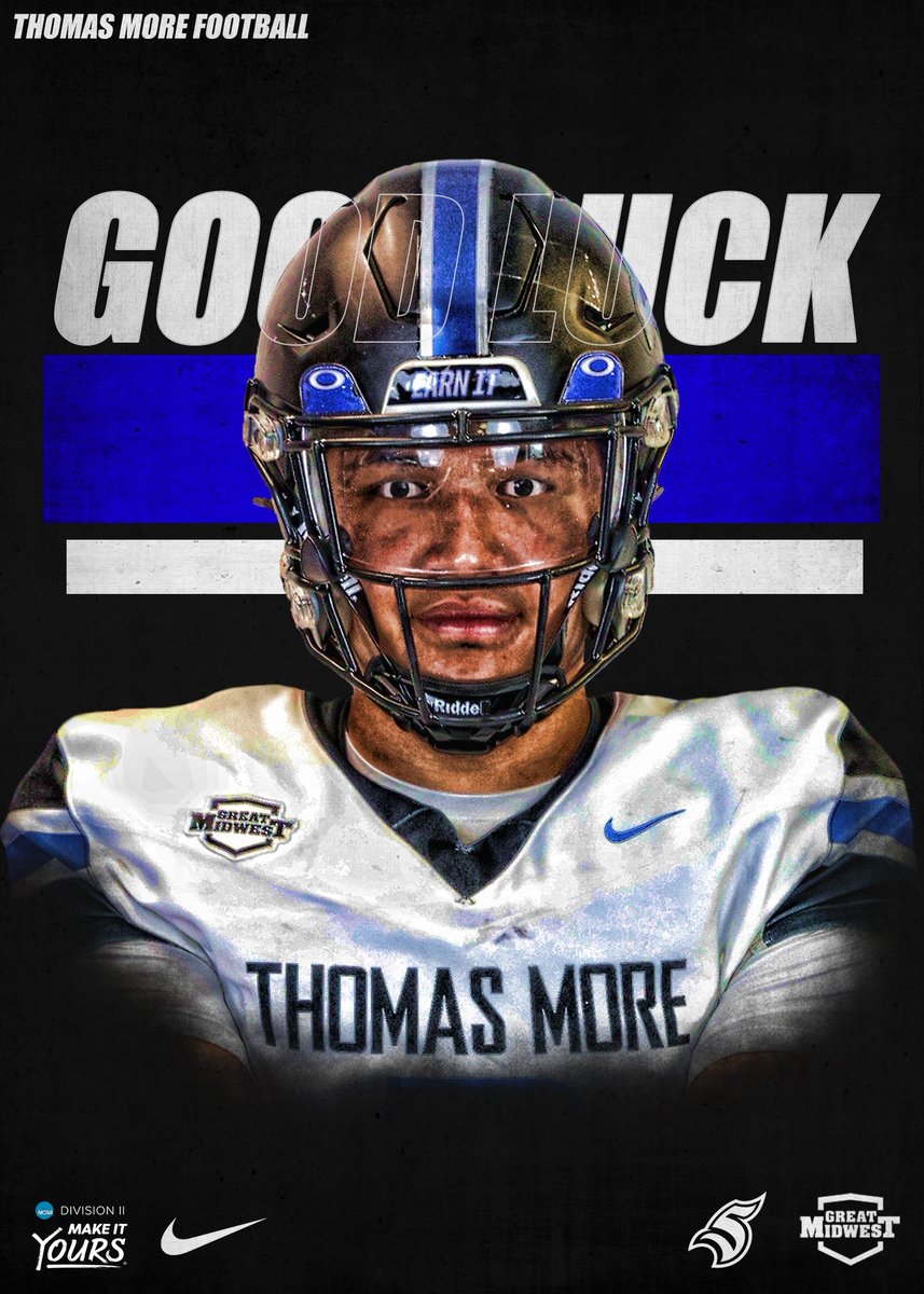 Thank you 🔥<a href="/CoachBZink/">Brad Zink</a>  <a href="/TMU_Football/">Thomas More Football</a>