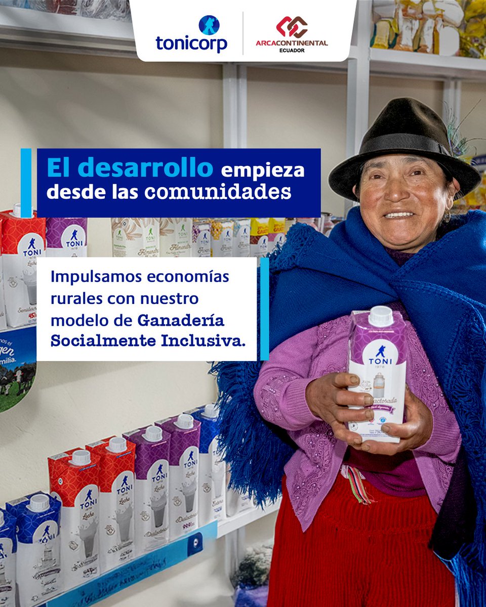 Creamos oportunidades que transforman. Gracias a nuestro modelo de Ganadería Socialmente Inclusiva promovemos el desarrollo de comunidades como Yanacocha del Buerán. Seguimos apostando por la inclusión social y económica en las zonas rurales del país.
