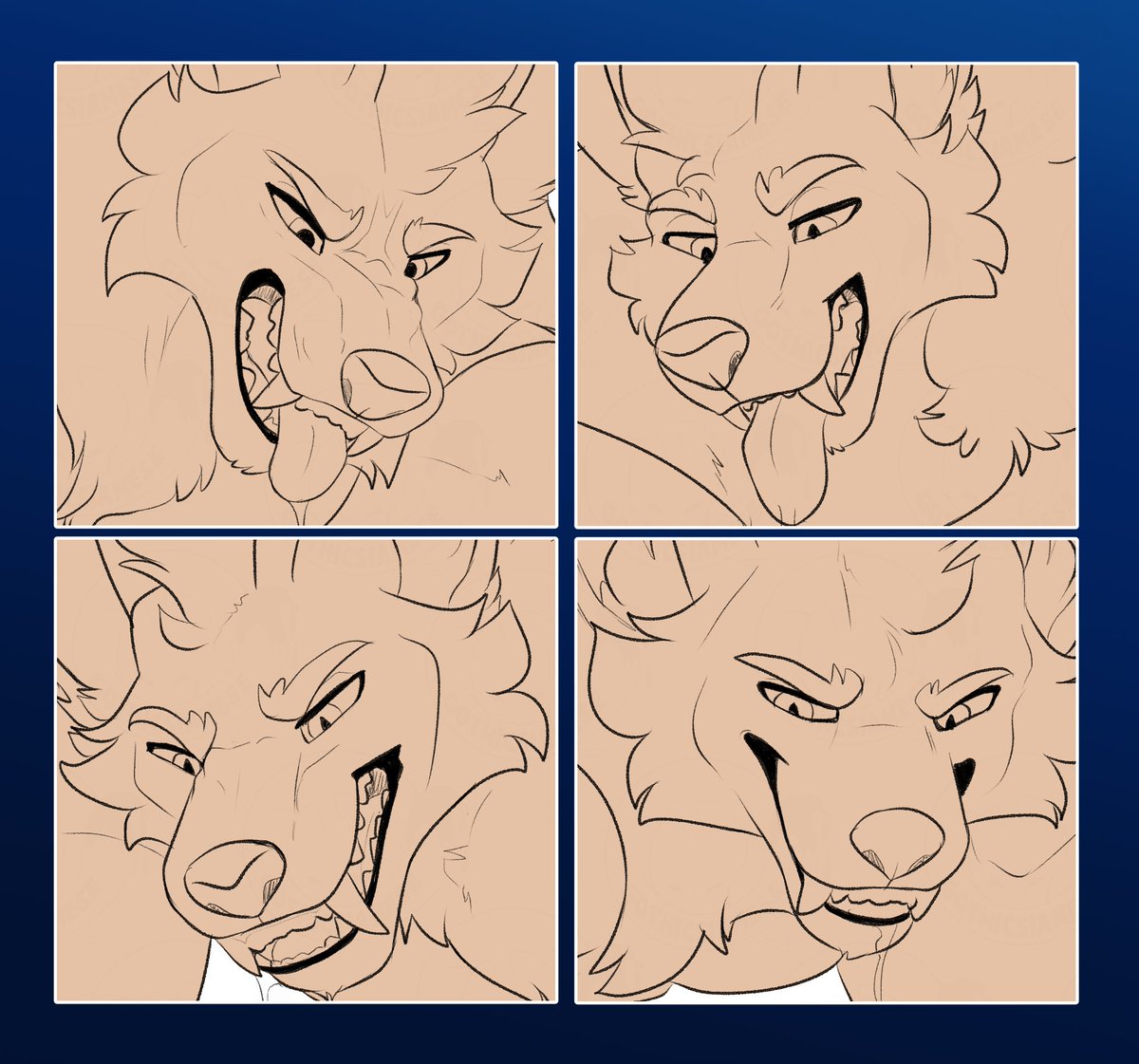 What's this??

WIPs of some Tyto themed NSFW YCHs coming soon! Just some teasers for now of his faces. Probably will go live next week. 

These will be in collaboration with <a href="/kwikjackson/">ᴋᴡɪᴋ</a> 

#furryart #NSFWfurryart #NSFW #artwork
