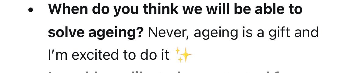 When you organise a longevity event, and people sign up with this response!
