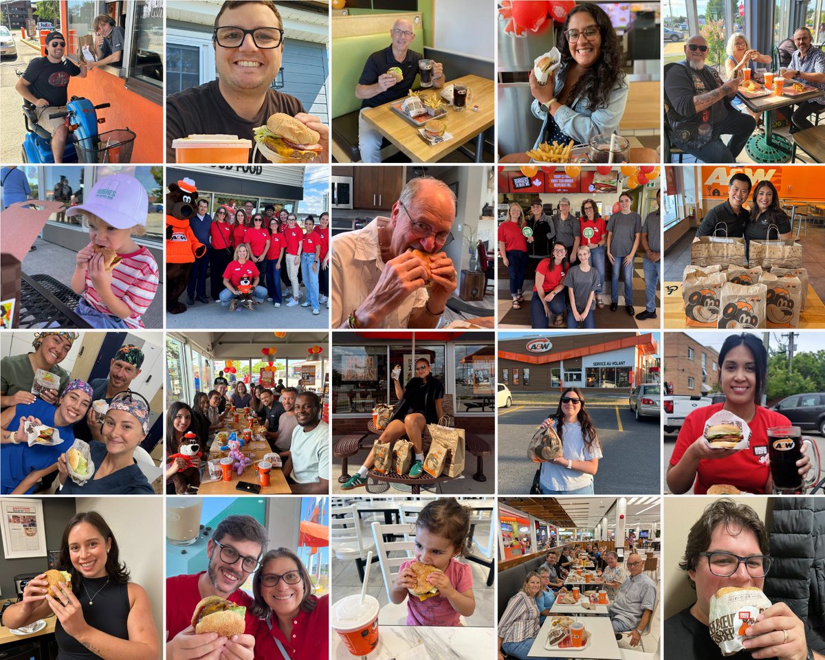 What an incredible day! Our hearts and bellies are full from all the love, support, and Teen Burgers® yesterday. 🍔

THANK YOU for another amazing #BurgersToBeatMSDay and for helping make life better for the over 90,000 Canadians living with #MS and their families!