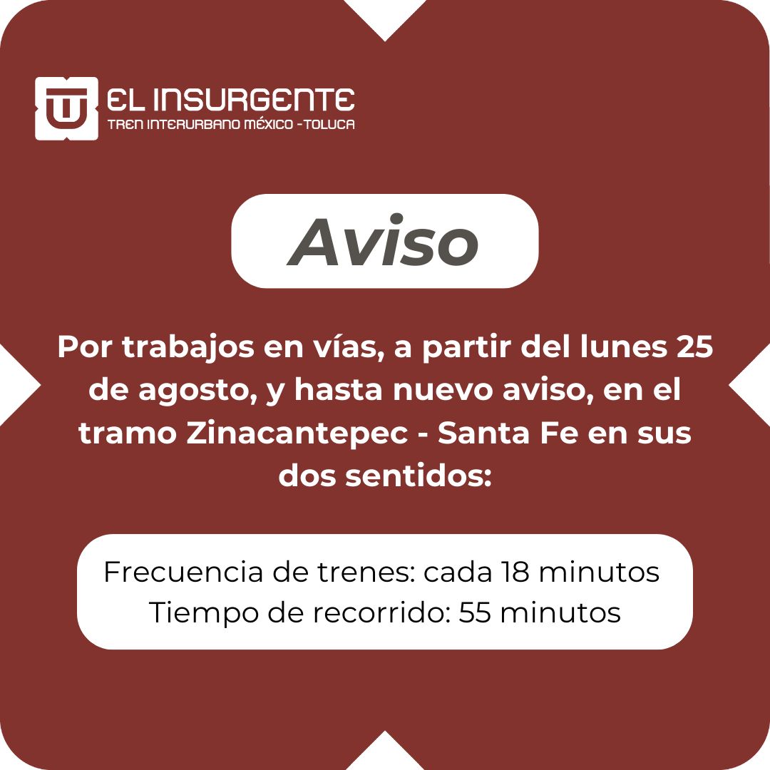 Tren El Insurgente tweet media