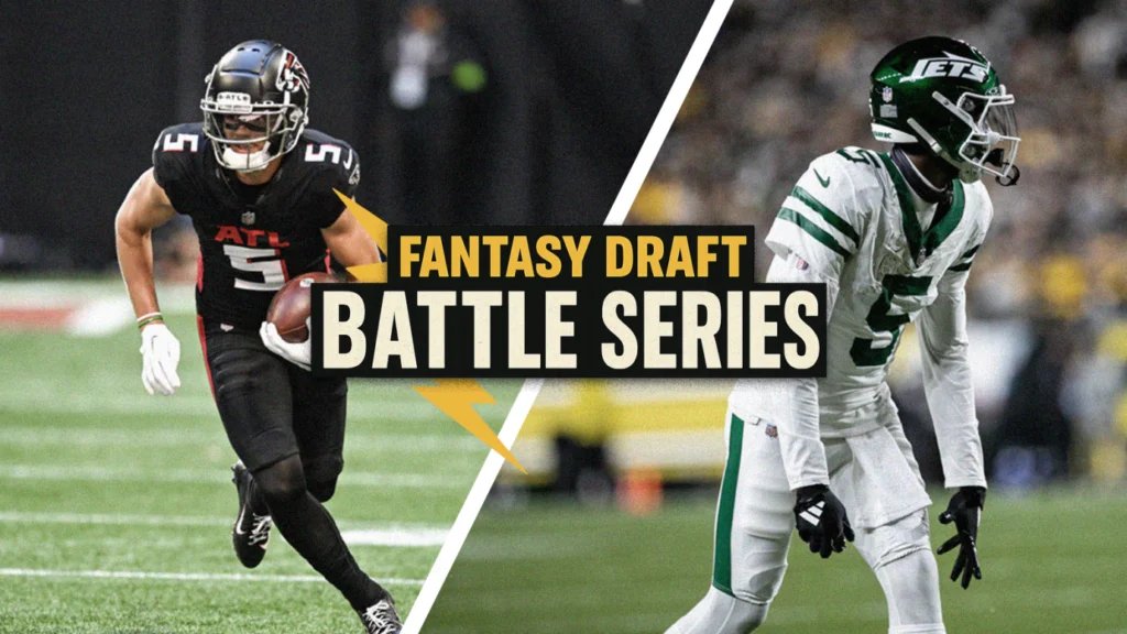 Armando (@armando_marsal) on Twitter photo Our NFL Draft Battle series continues over at <a href="/FantasyGuruSite/">FantasyGuru.com</a>. Today, <a href="/FantasyBosco/">Fantasy Bosco</a> and I debate which wide receiver to target in fantasy this year - Garrett Wilson or Drake London.
fantasyguru.com/draft-battle-g… Our NFL Draft Battle series continues over at <a href="/FantasyGuruSite/">FantasyGuru.com</a>. Today, <a href="/FantasyBosco/">Fantasy Bosco</a> and I debate which wide receiver to target in fantasy this year - Garrett Wilson or Drake London.
fantasyguru.com/draft-battle-g…