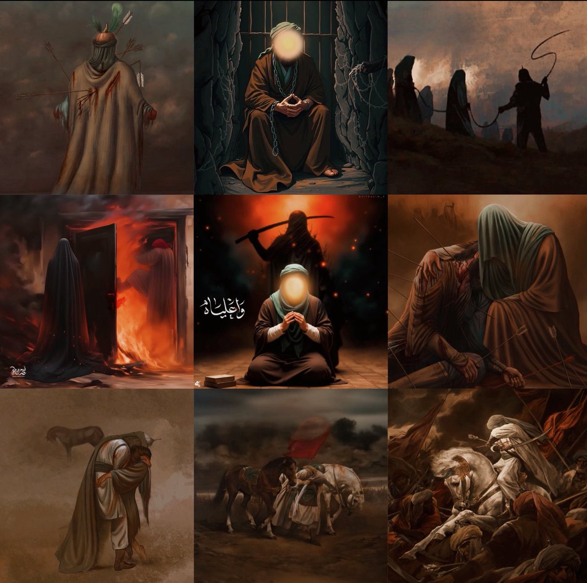 "وَمَنْ لِآلِ البَيْتِ بَعدَكَ يَا رَسُـولَ الله..؟"