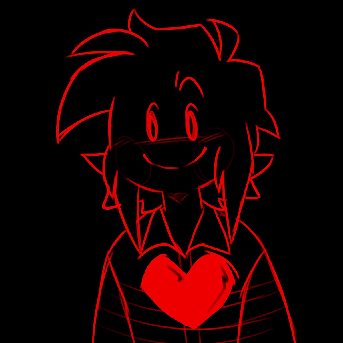 Why is this app so busted sorry for anyone who gets jumpscared by spoilers because I cannot tag posts as such anymore thanks so much twt thank you sooooo much thank you #DELTARUNE