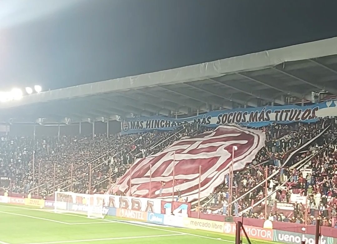 Qué demencia Lanús anoche. 
¡Fuimos una fiesta!