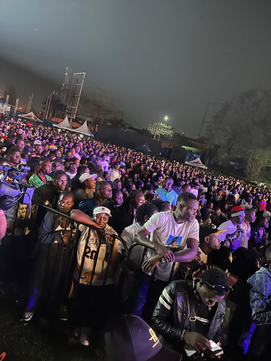 Current situation at Lugogo Cricket Oval #TpaulLiveInConcert