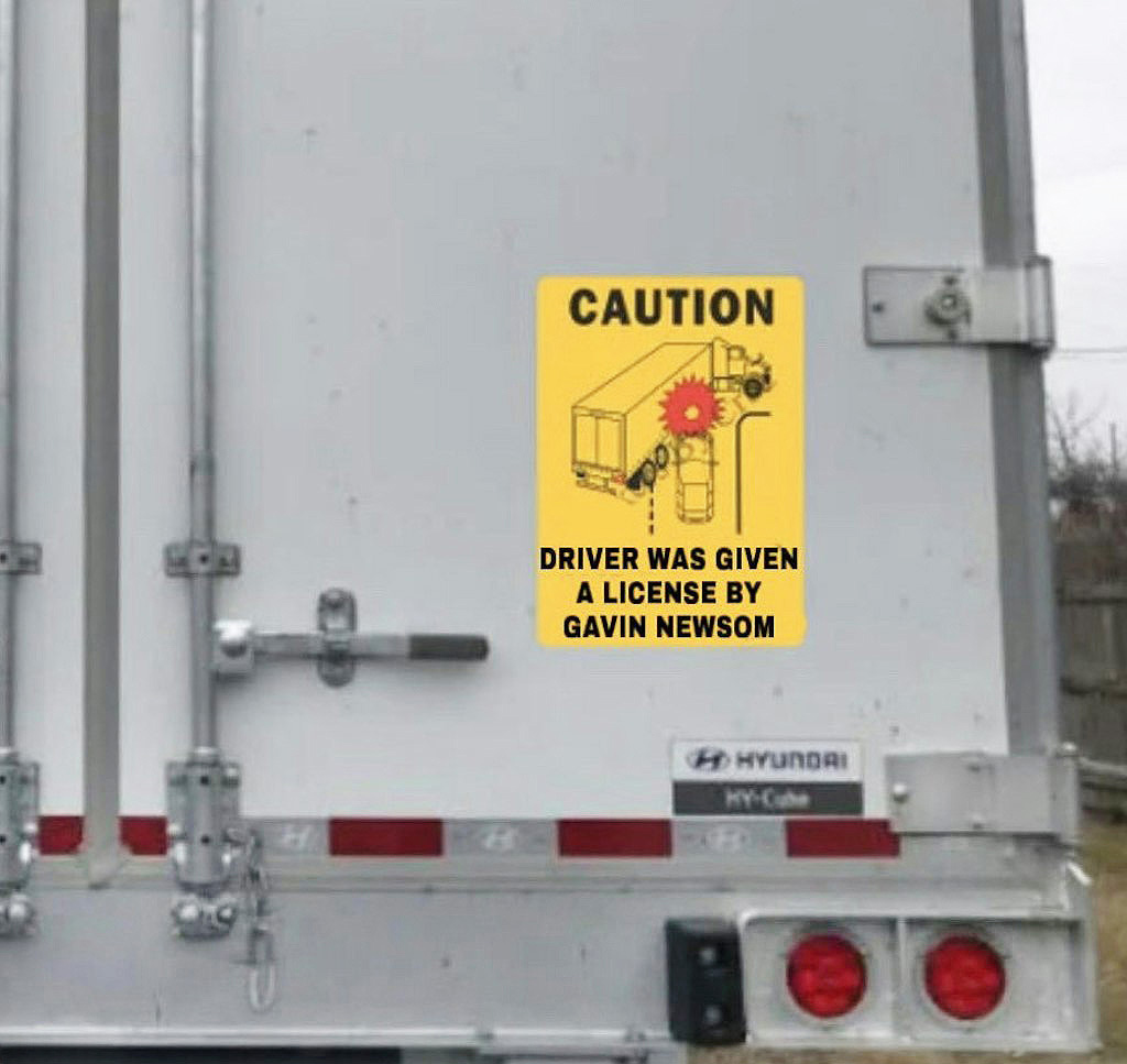 Newsom has blood on his hands.