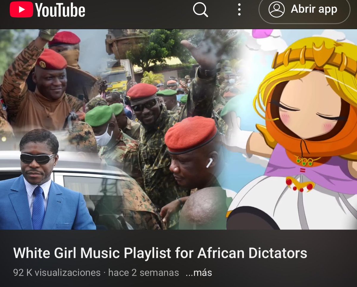 Mi algoritmo de Youtube está completamente enloquecido.