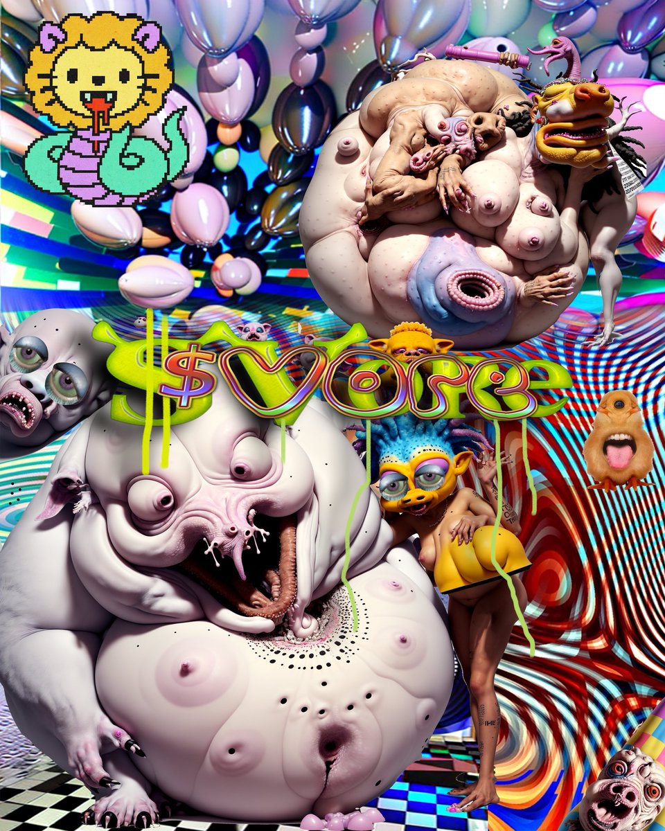 made a brainrot advert for <a href="/adulttrafficker/">💉D̥ͦU̥ͦ5̥ͦ7̥ͦ8̥ͦU̥ͦ9̥ͦ!̥ͦN̥ͦ5̥ͦ3̥ͦ(̥ͦ7̥ͦD̥ͦ0̥ͦ9💉</a> using his imagery as prompts for AI. Go mint more vorebug, this collection should be long minted out 

vvv.so/vorebug4209116…