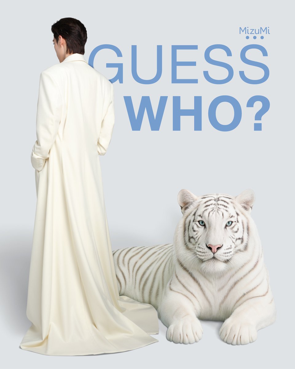 GUESS WHO? 🐯☘️
พรีเซนเตอร์คนใหม่ของ #MizuMi
จะเป็นใครกันนะที่มาปลุกตำนานเสือให้ตื่นขึ้นอีกครั้ง!

ใครเดาออกบ้าง ลองเม้นมากันได้น้า🫶

📌รอติดตามและชอปพร้อมกันทั่วประเทศ 
📍วันที่ 26 ส.ค. 68

#MizuMi #MizuMiLove #มาสก์เสือCicaFuse 
#มาสก์MizuMi