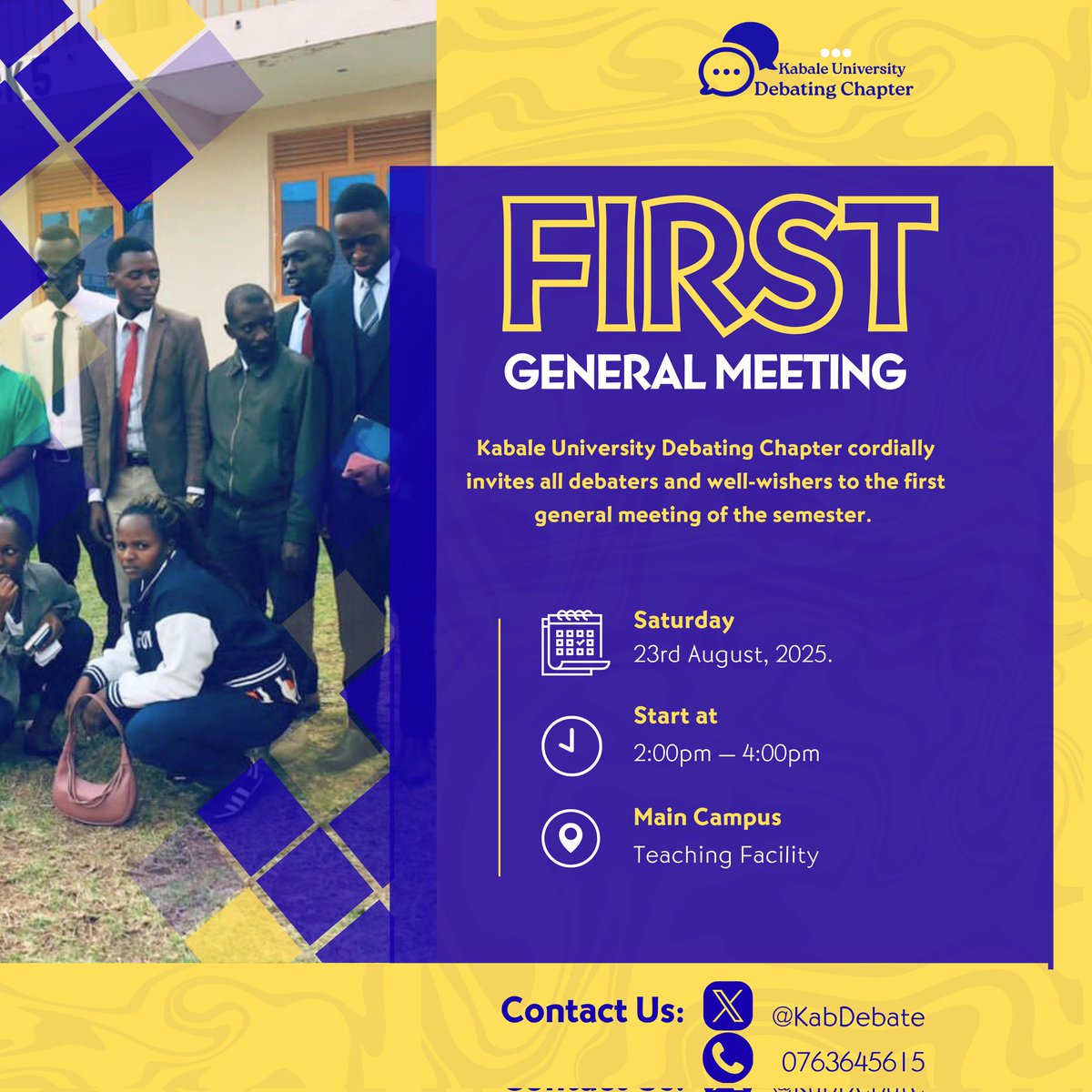 Excited for our first meeting tomorrow. 
Tell a friend to tell a friend because you don't want to miss this.
New members are welcome 

#ThinkSpeakInspire
