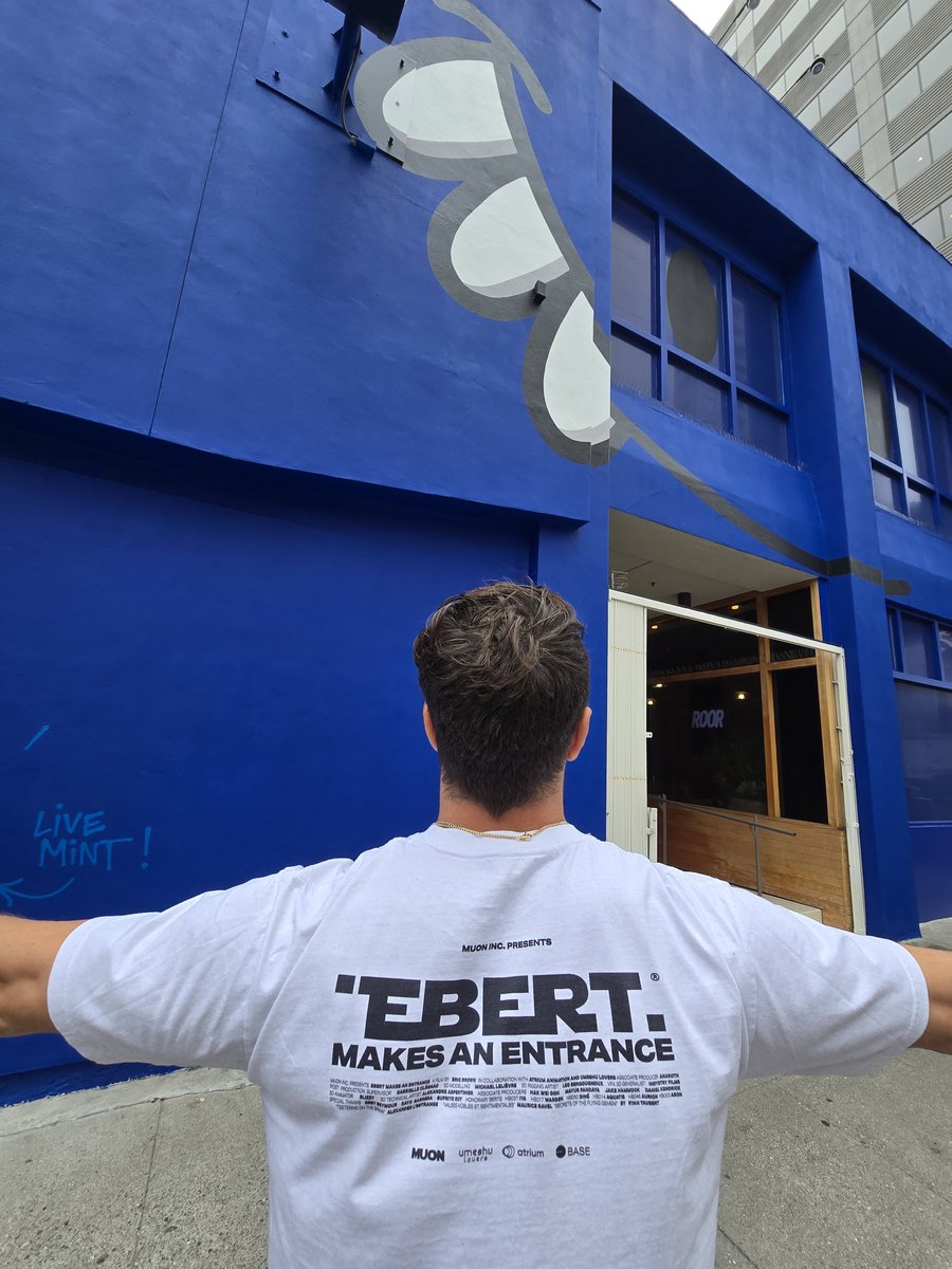 whoisebert's tweet photo. Ebert (Eric the founder @OvertoneEric ) has made an entrance..in SF! @onchainsf
LET'S ZAP! ⚡️ https://t.co/s95Q0GMwTB