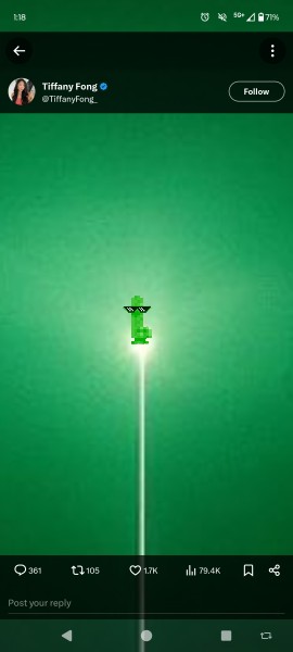 @TiffanyFong_ Yep.  Just green $DILDO's
t.me/TheGreenDildoC…

0x4C3e9772698084B00b413106723E700797921C6b