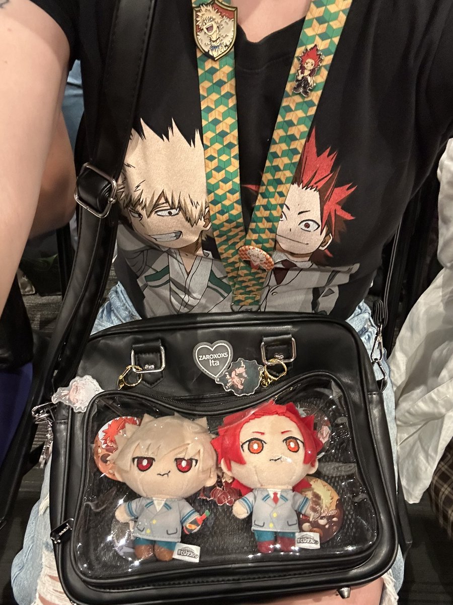 At AnimeNYC. Do you think people will know I ship krbk?