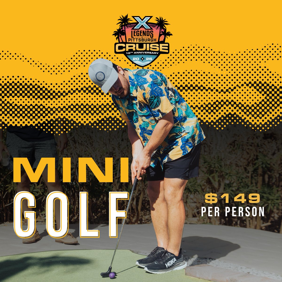 ⛳️ Mini Golf, Legendary Company 🌟
Here’s your chance to tee off alongside a legend! Mini Golf isn’t just about the putt—it’s about the laughs, the competition, and the stories you’ll share in an exclusive small group 🙌

🖤 $149 per person
⚡ Limited spots available — don’t miss